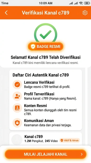 Kanal Resmi c789 untuk Pengguna Android Indonesia